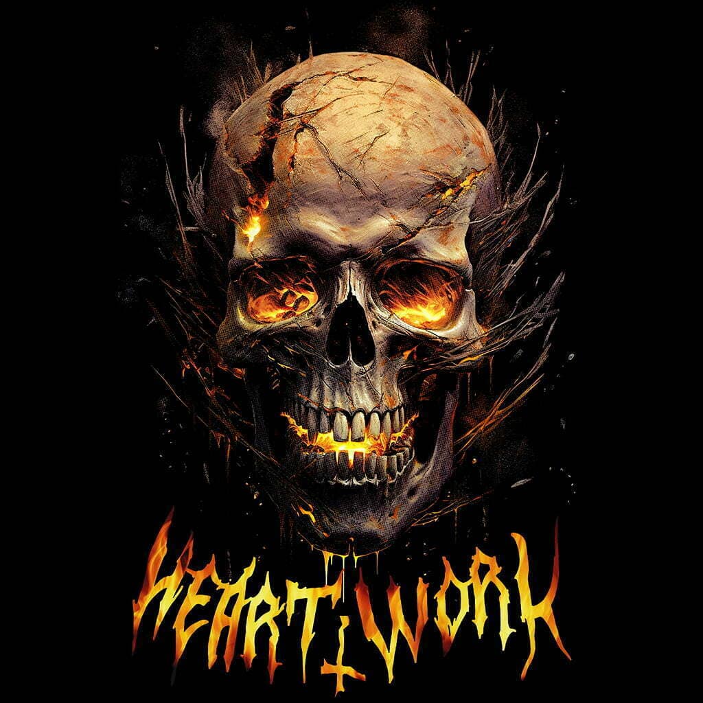 Vampires Pyre - Skull Tee - Image 5