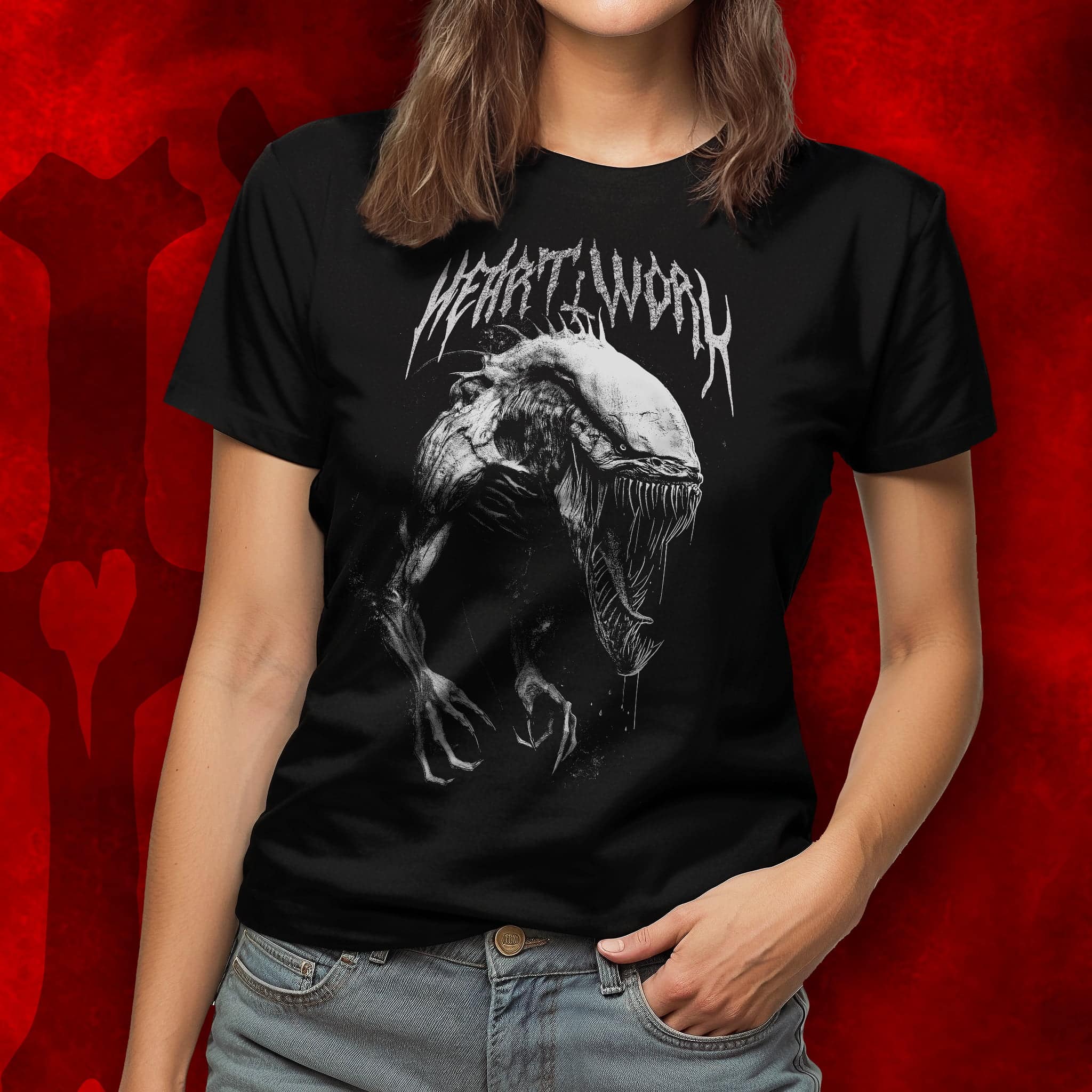 Xenomorph 2 - Alien Graphic Tee - Image 2