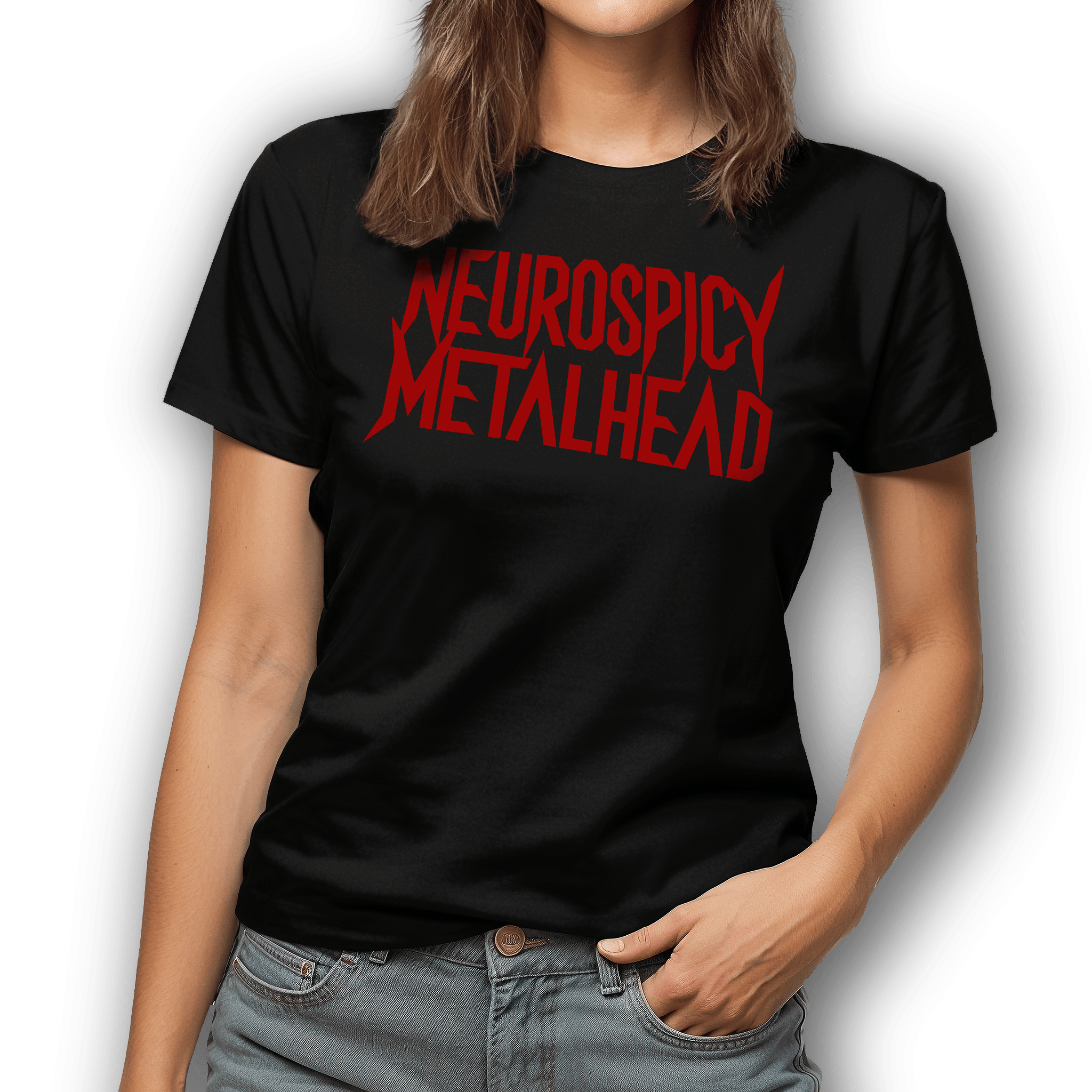 Neurospicy Metalhead Text Logo - Image 2