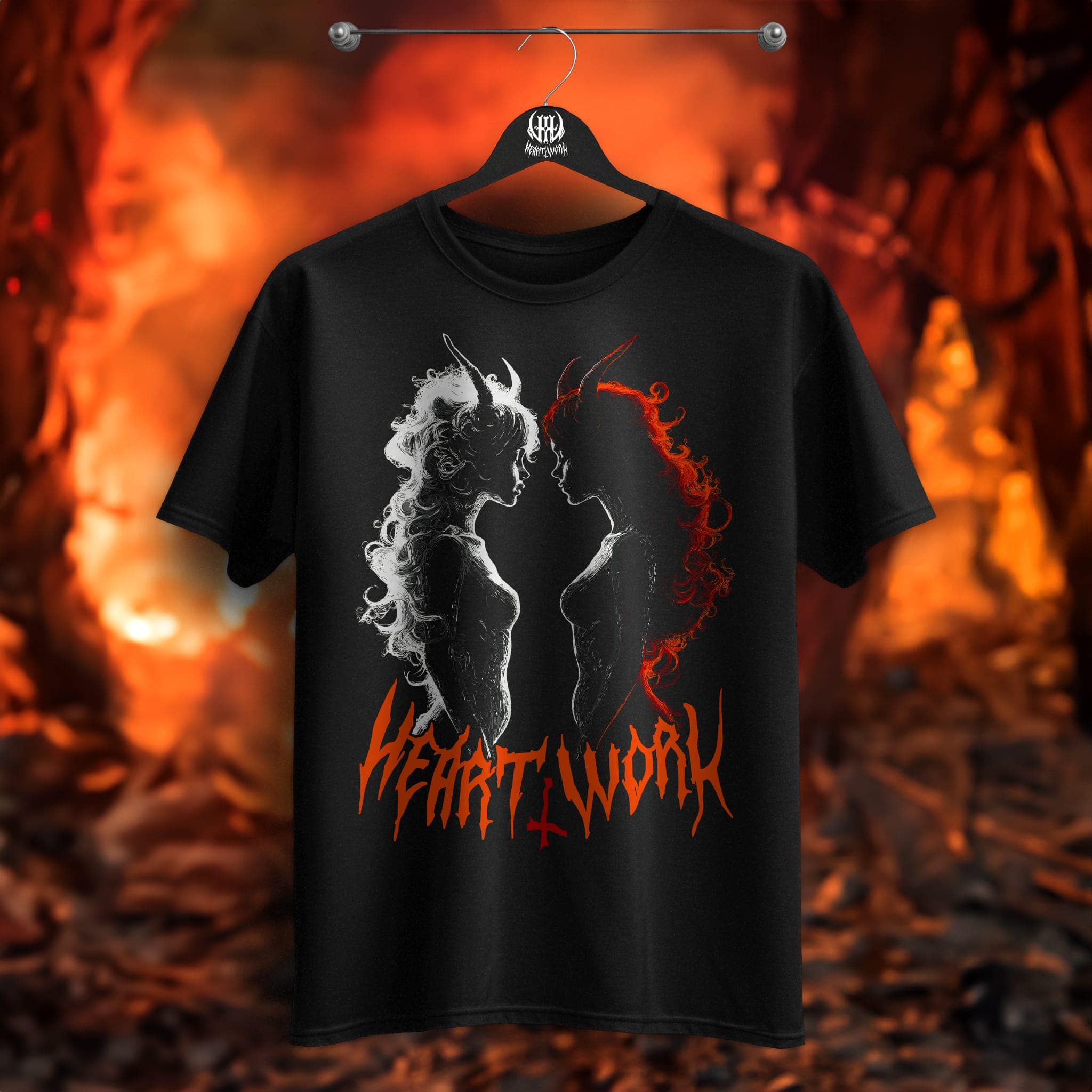 The Devils Daughters Mockup T-Shirt