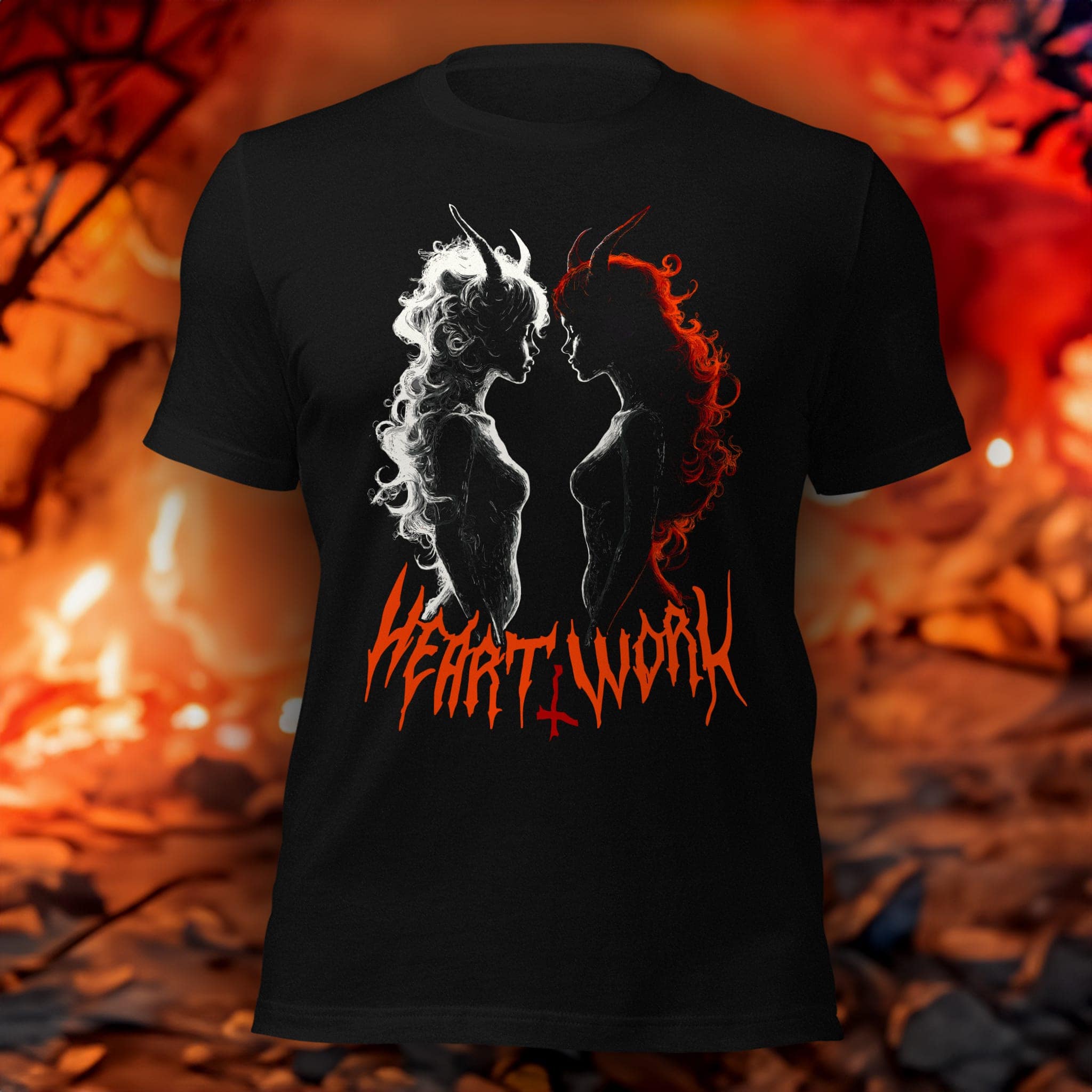 The Devils' Daughters Mockup T-Shirt