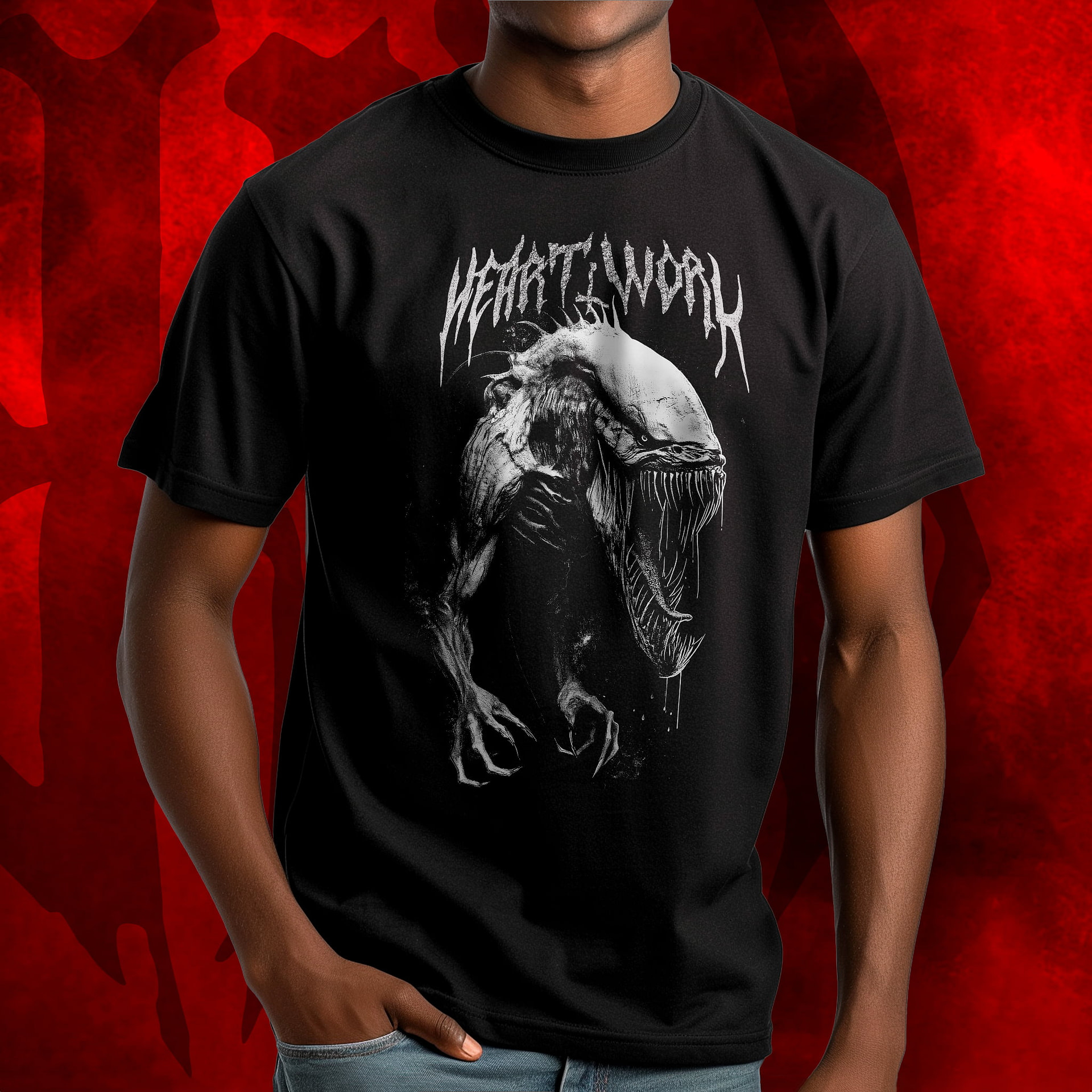 Xenomorph t shirt top